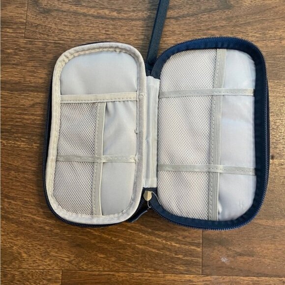 SHEIN Dark Blue Tech Pouch with wristlet strap - Picture 1 of 3